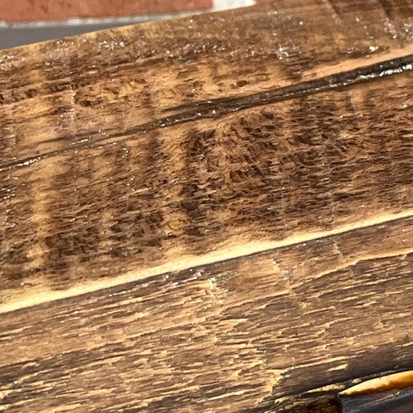 Primitive Wood Riser Wood Stand Handcrafted - Picture 6 of 7